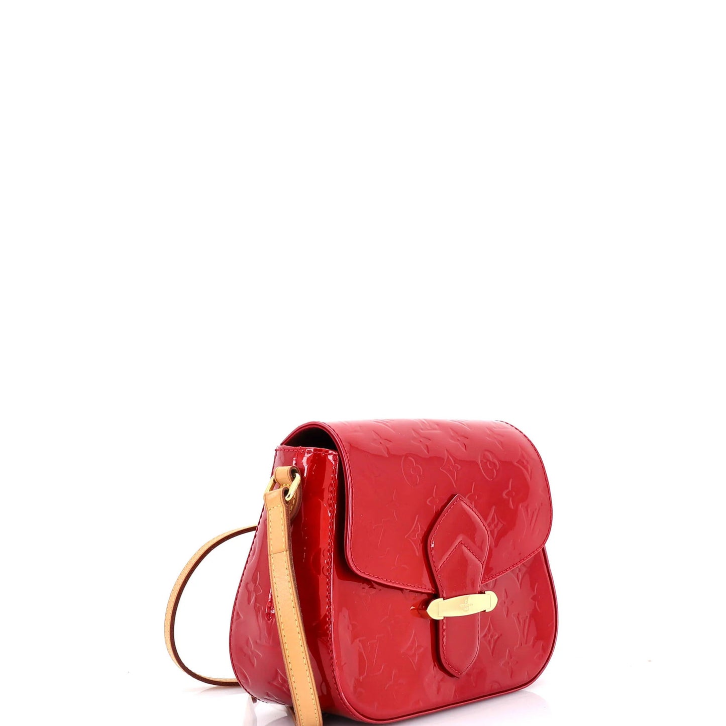 Louis Vuitton Bellflower Handbag Monogram Vernis Gm