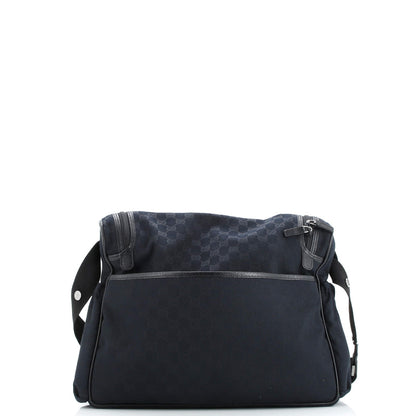 Gucci Diaper Crossbody Bag Gg Canvas