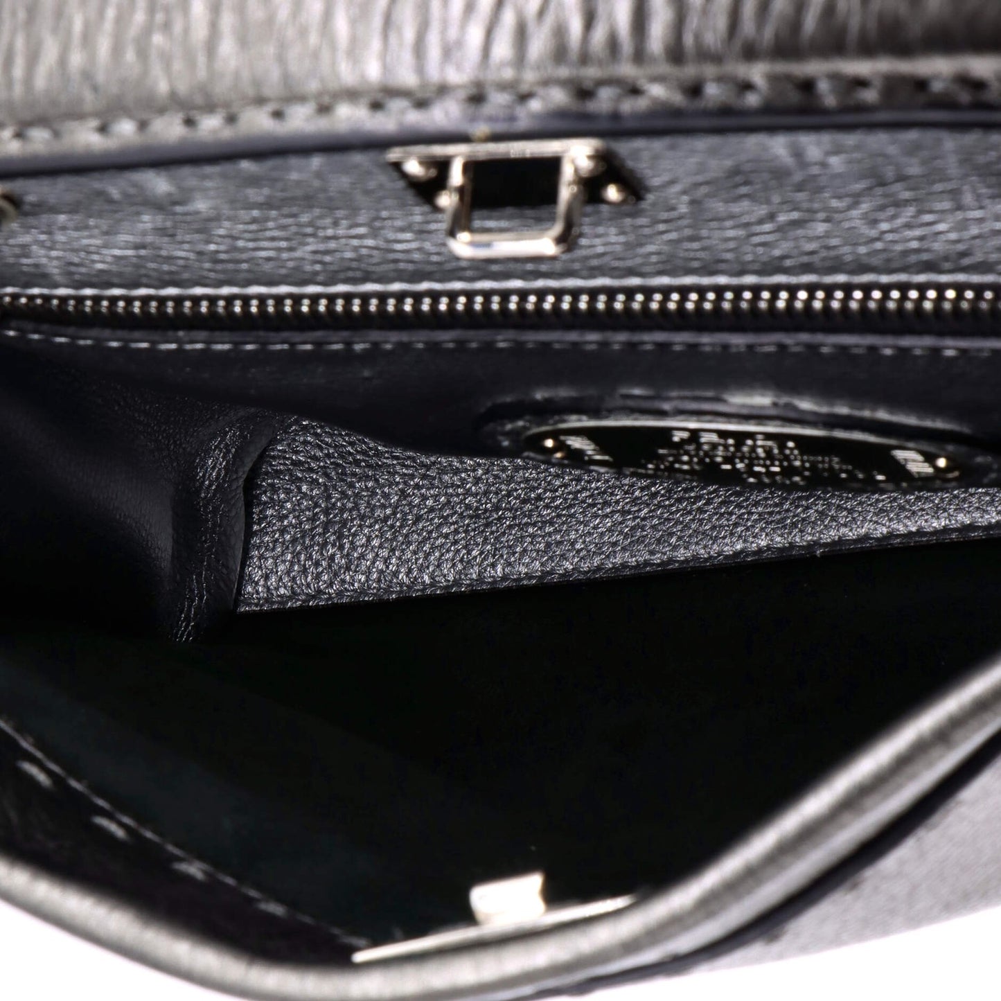 Fendi Selleria Peekaboo Fit Bag Leather Mini