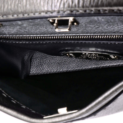 Fendi Selleria Peekaboo Fit Bag Leather Mini