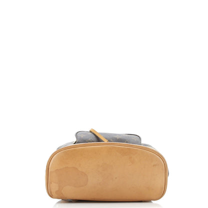 Louis Vuitton Vintage Montsouris Backpack Monogram Canvas Mm