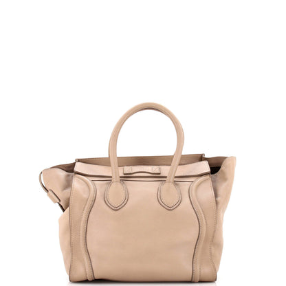 Celine Luggage Bag Grainy Leather Mini