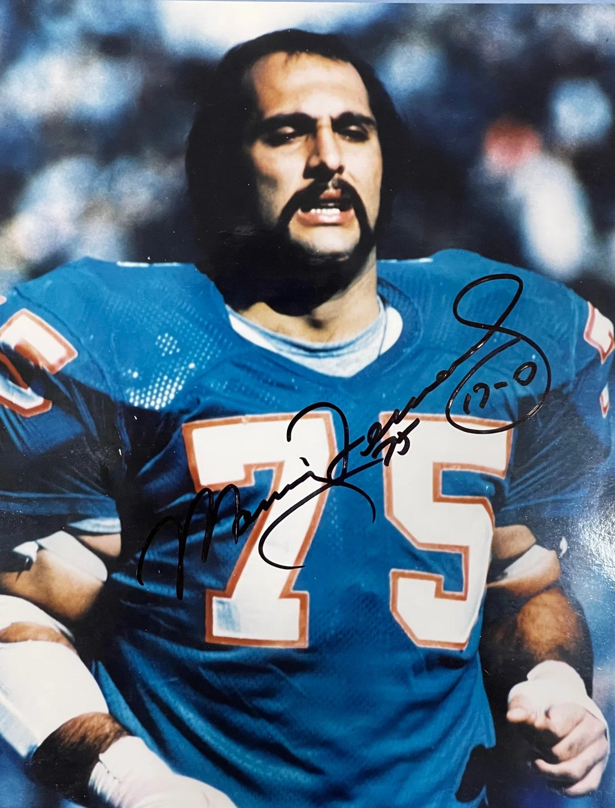 Manny Fernandez Autographed 8X10 Football Photo