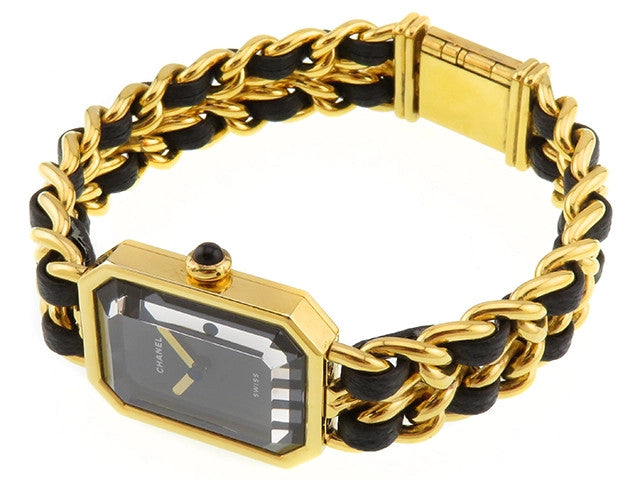 Chanel Premire L H0001 Gold Plated Quartz