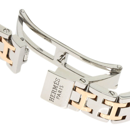 Hermes Clipper Classic Watches Cp1.221 Stainless Steel/Ssxpgp Ladies