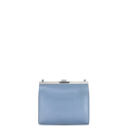 Celine Clasp Crossbody Bag Leather Mini