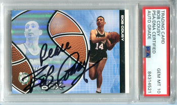 Bob Cousy Autographed 2005 Topps Luxury Box Card (Bvg)