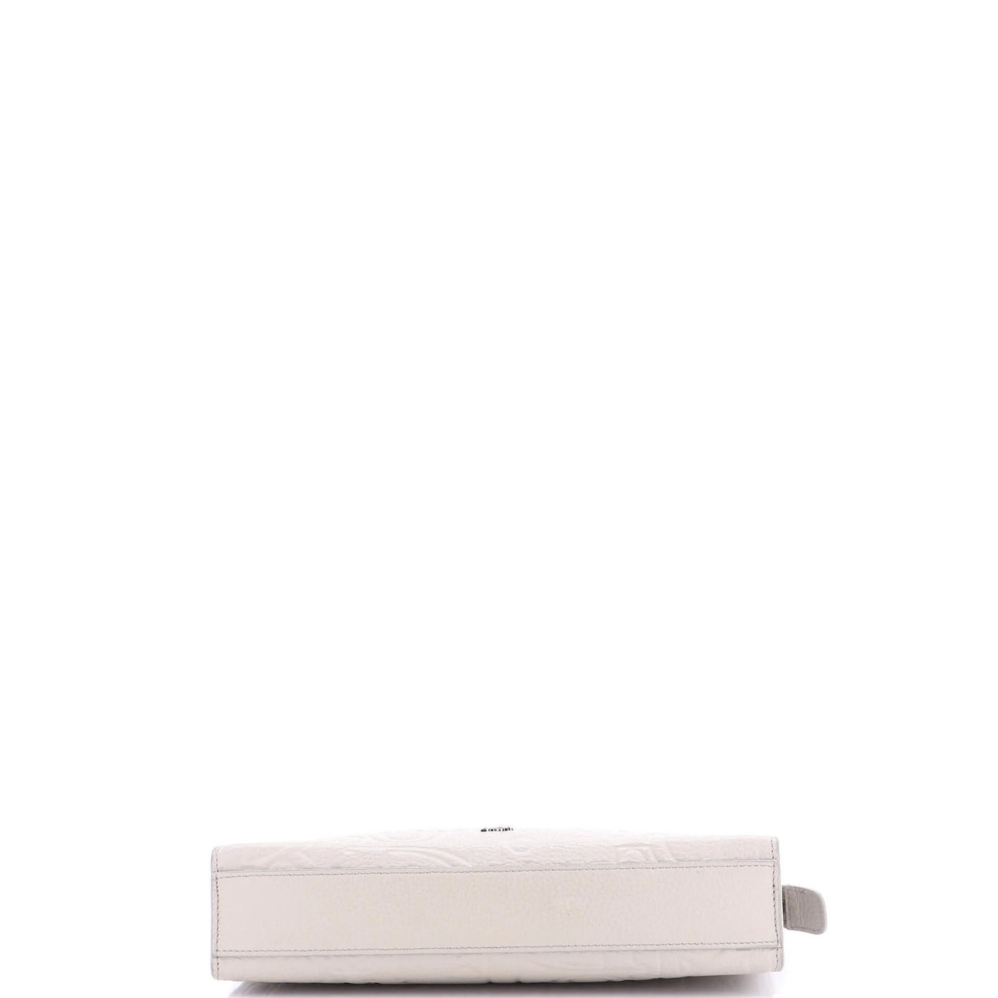 Christian Dior A5 Triangle Wristlet Pouch Gravity Leather