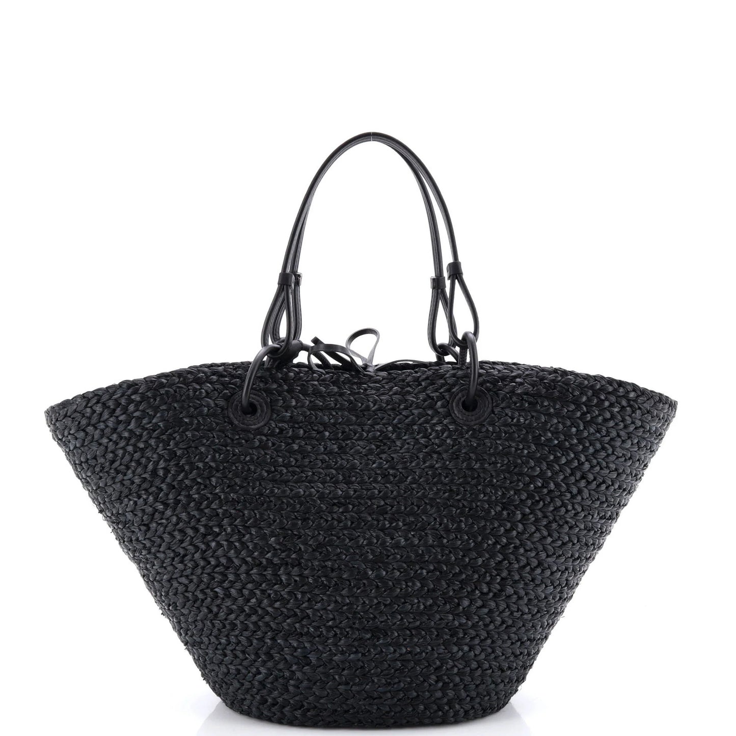 Loewe Paula'S Ibiza Anagram Basket Tote Woven Raffia Medium