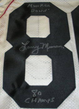 Larry Munson Georgia Bulldogs W/Coa Signed