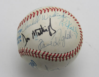 1990 New York Yankees Team-Signed/ Auto by (14) OAL Baseball Mattingly 196299