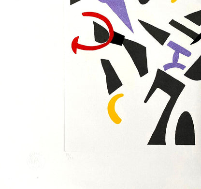 Carla Accardi Aquatint Etching Signed Numbered Published Certified