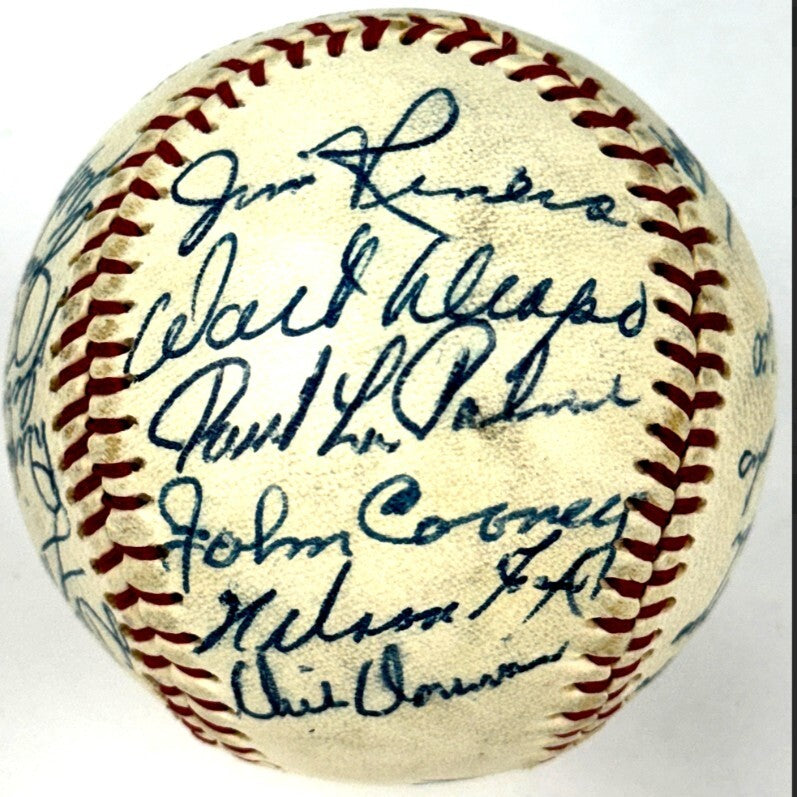 1957 Chicago White Sox Team Signed Baseball (27)