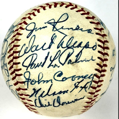 1957 Chicago White Sox Team Signed Baseball (27)