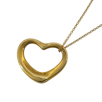 Tiffany & Co. Open Heart Necklace K18Yg