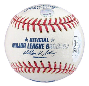 Phil Niekro Hof/Joe Niekro Dual-Autographed Rawlings Oml Baseball Jsa 183199