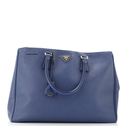 Prada Double Zip Lux Tote Saffiano Leather Large