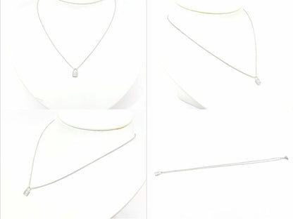 Louis Vuitton Q93560 Diamond Lockit Xs Pendant Necklace K18Wg