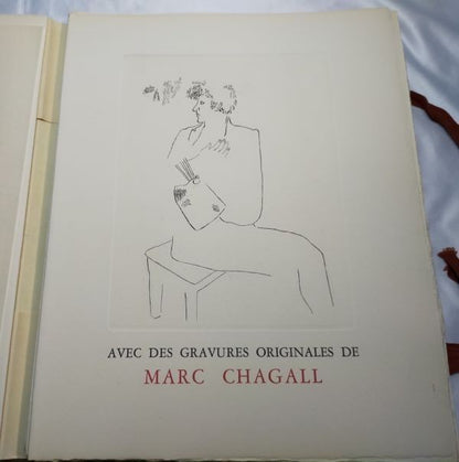 Marc Chagall Journal D'Un Cheval 1952 Limited Edition Book Original Lithographs
