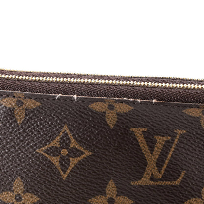 Louis Vuitton Double Zip Pochette Reverse Monogram Giant
