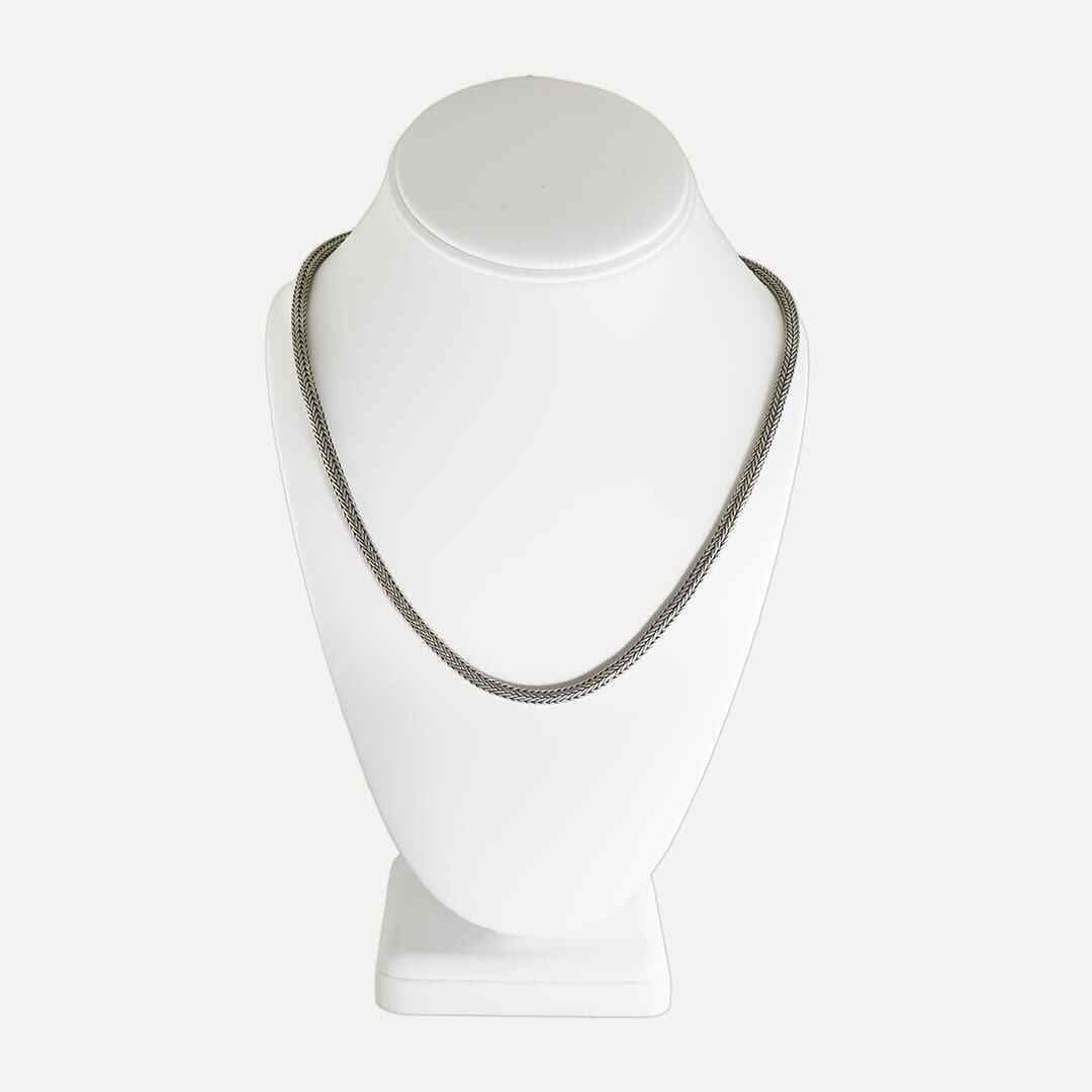 Sterling Silver Designer Style Fancy Woven