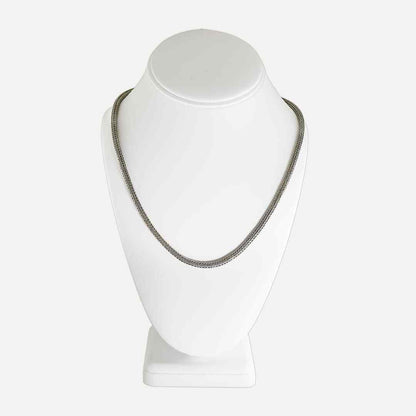 Sterling Silver Designer Style Fancy Woven