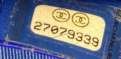 Chanel O Case Clutch Quilted Ombre Caviar Medium