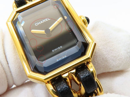Chanel H0001 Premire S Gp Leather Strap Quartz
