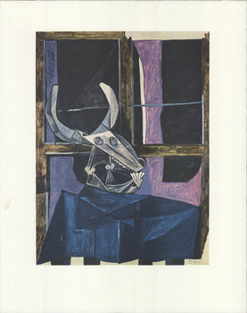 Pablo Picasso Still Life With Ox Skull 
