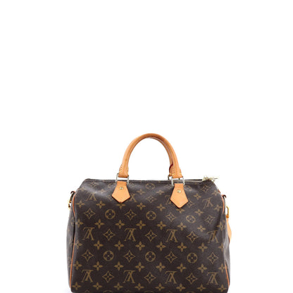 Louis Vuitton Speedy Bandouliere Bag Monogram Canvas 30