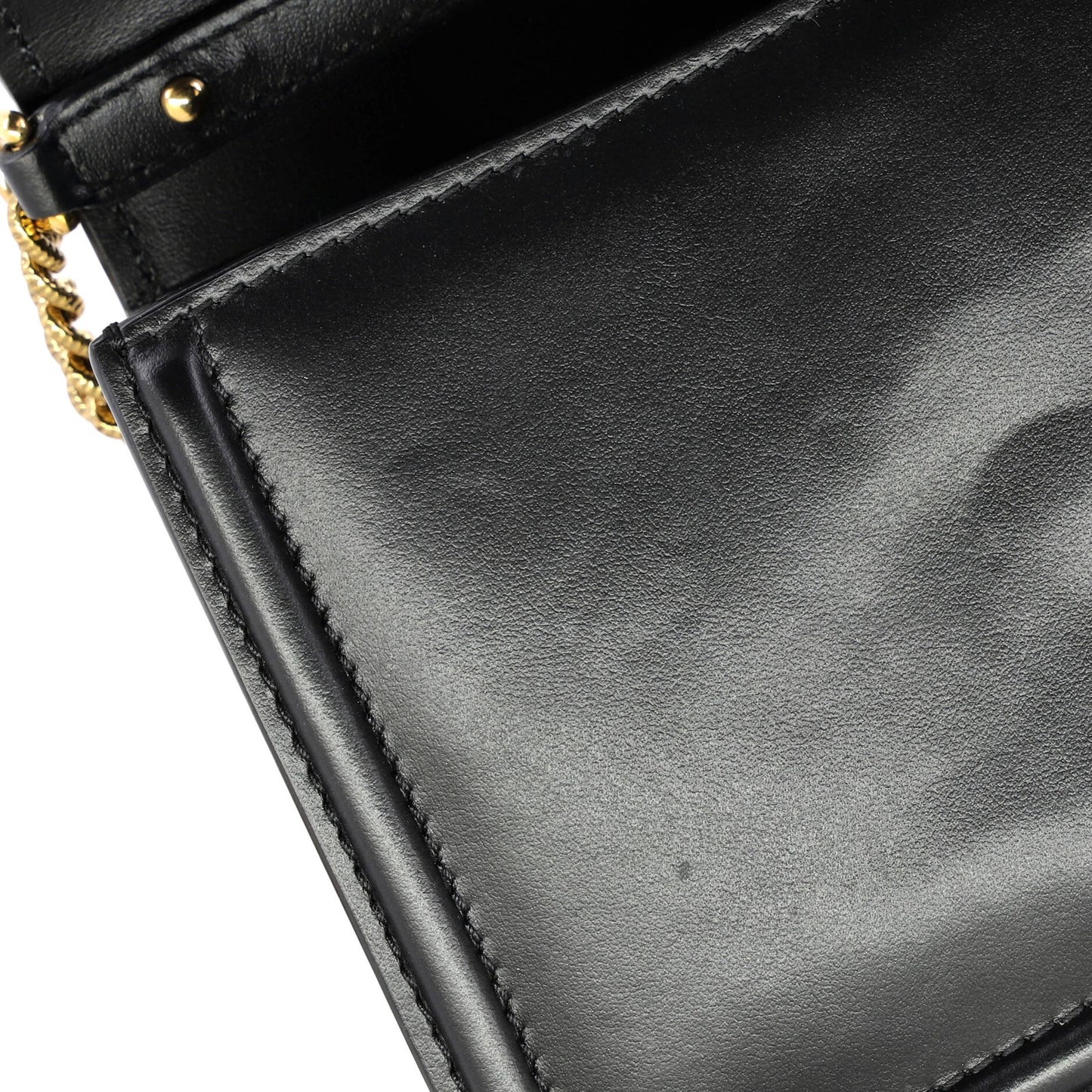 Dolce & Gabbana Devotion Top Handle Bag Leather Small