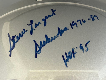 Steve Largent Autographed Seattle Seahawks Authentic Helmet (Psa)