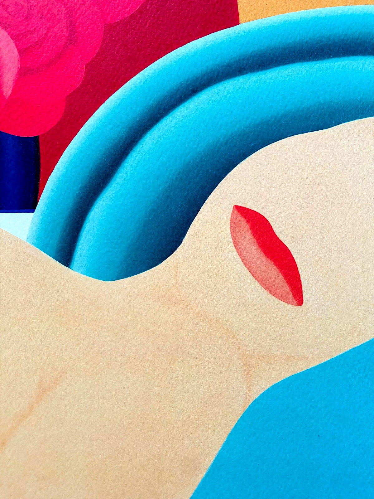 Tom Wesselmann Lithograph Handmade Coa Signed Op Numbered A Hand