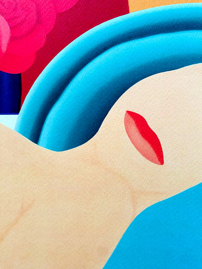 Tom Wesselmann Lithograph Handmade Coa Signed Op Numbered A Hand