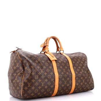 Louis Vuitton Keepall Bandouliere Bag Monogram Canvas 55