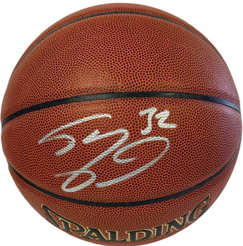 Shaquille O'Neal Autographed Spalding Indoor/Outdoor Basketball (Schwartz Sports