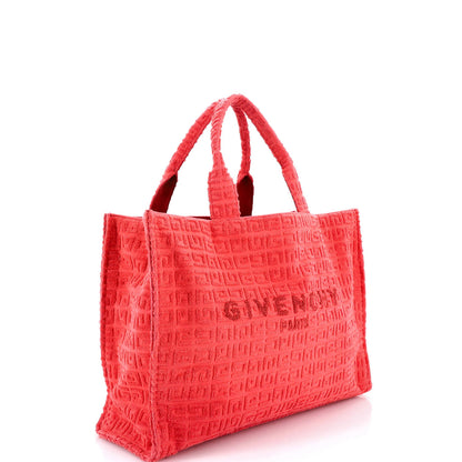 Givenchy G-Tote 4G Cotton Towelling Large