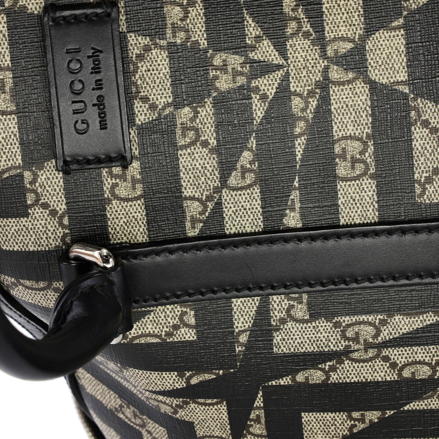 Gucci Eden Briefcase Caleido Gg Coated Canvas Large