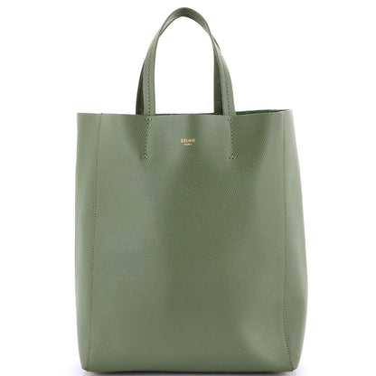 Celine Vertical Cabas Tote Grained Calfskin Small