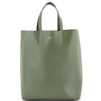 Celine Vertical Cabas Tote Grained Calfskin Small