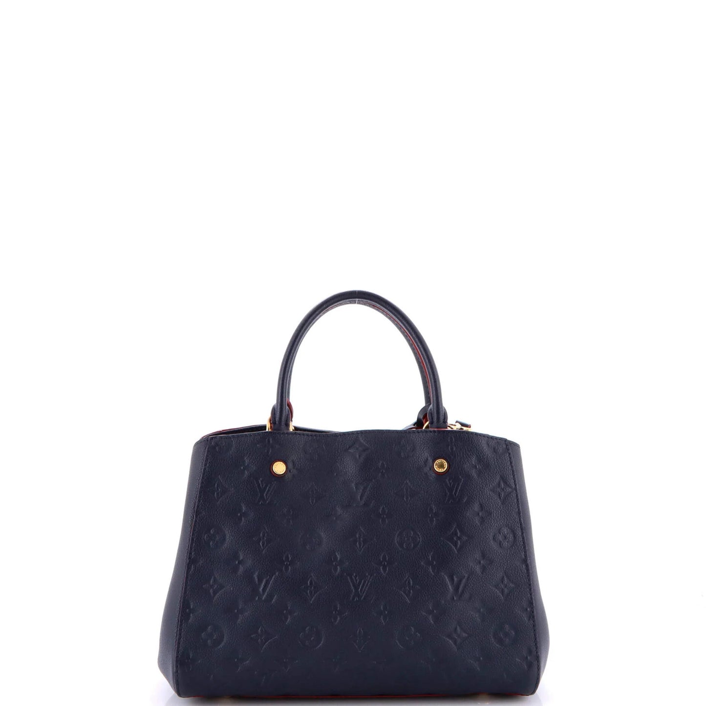 Louis Vuitton Montaigne Handbag Monogram Empreinte Leather Mm