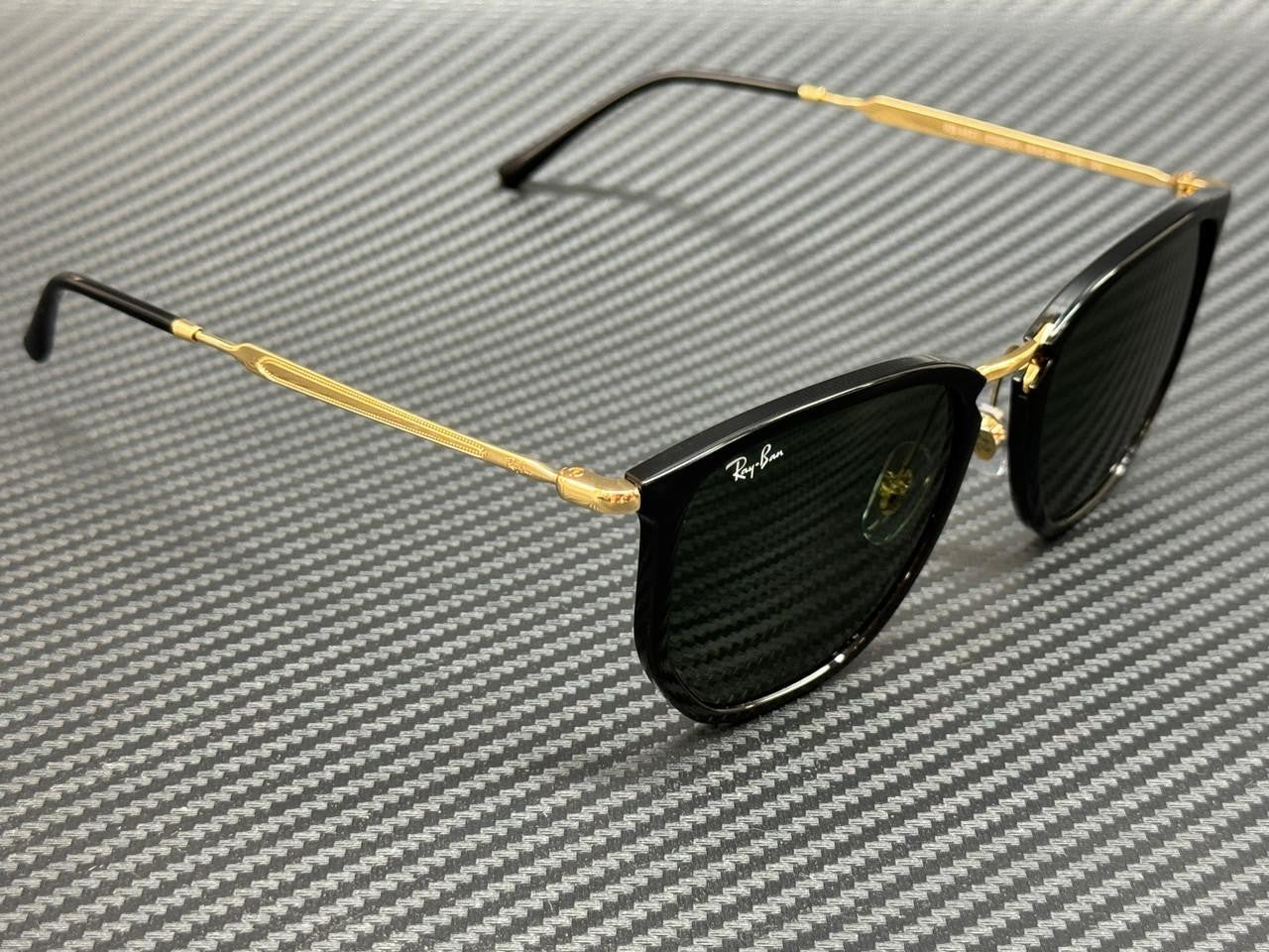 RAY BAN RB4451 630631 Black Green Unisex 50 mm Sunglasses