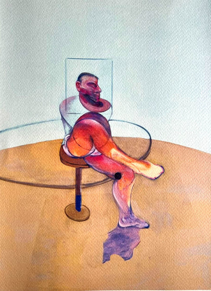 Francis Bacon Lithograph Coa Signed In Pen Numbered By Hand Limited 275Exe