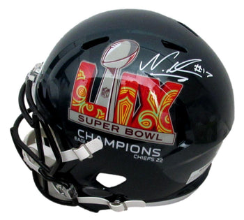 Nakobe Dean Signed Full Size Replica Sb Lix