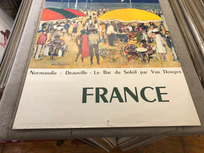 Kees Van Dongen Normandie-Deauville, Le Bar Du Soleil " Poster Im