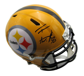 T.J. Watt Signed/Auto Gold Full Size Replica