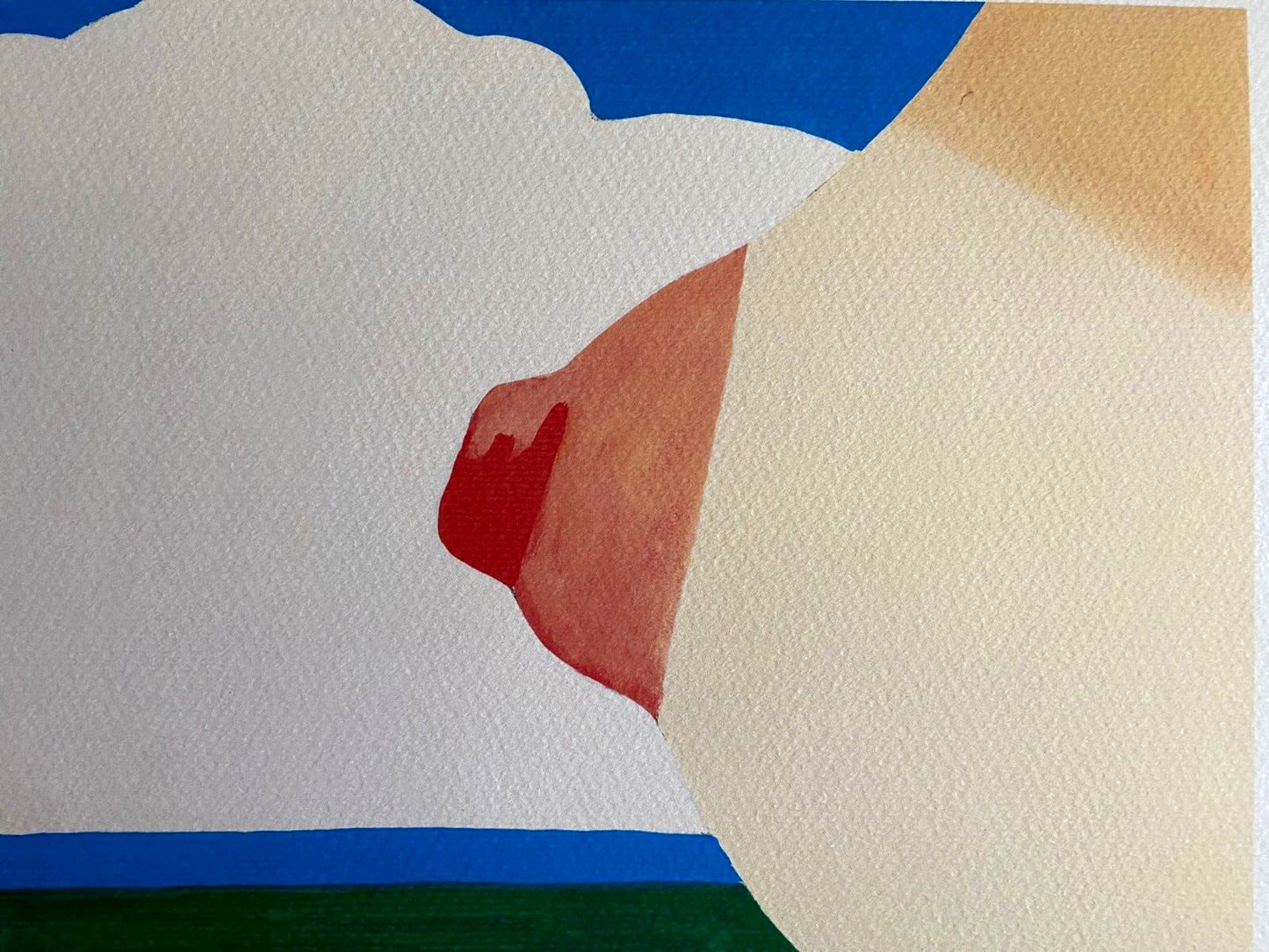 Tom Wesselmann Lithograph Coa Gagosian Signed Op Numbered By Hand