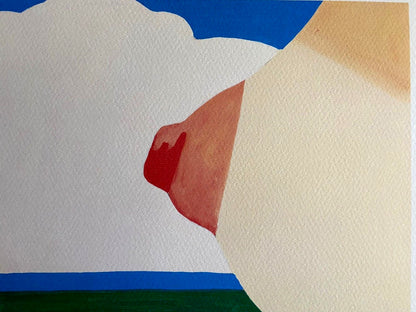 Tom Wesselmann Lithograph Coa Gagosian Signed Op Numbered By Hand