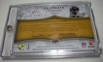 Jack Ham 2008 Ud Ultimate 2-Color Game  Quad
