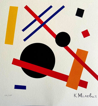 Kazimir Malevich Lithograph Coa
